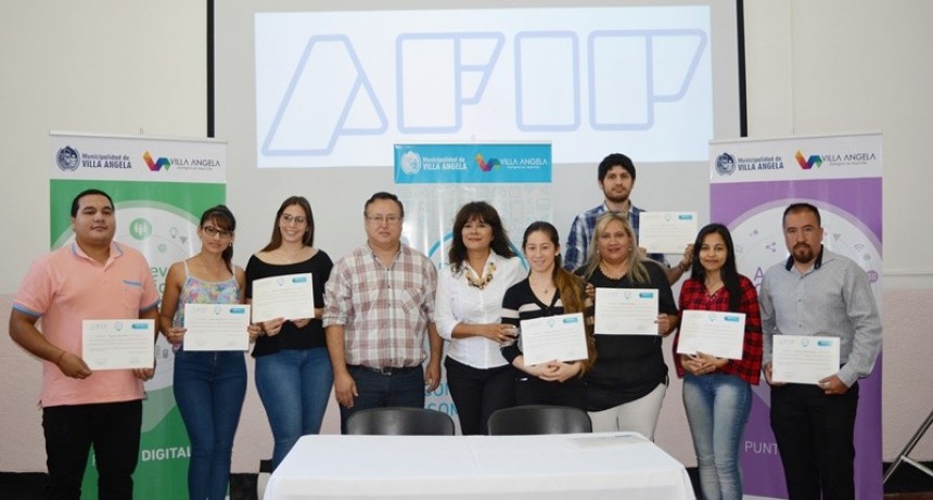 PUNTO DIGITAL ENTREGÓ CERTIFICADOS DE CAPACITACIÓN DICTADA POR EL DEPARTAMENTO DE EDUCACIÓN TRIBUTARIA DE AFIP NAF