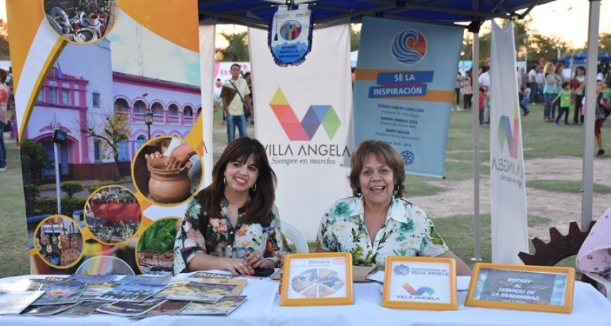 CULTURA Y ROTARY CLUB PROMOCIONAN OFERTA EDUCATIVA EN VILLA ÁNGELA