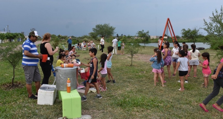 EL MUNICIPIO INCORPORÓ JUEGOS RECREATIVOS AL ESPACIO VERDE DE LAS REPRESAS 