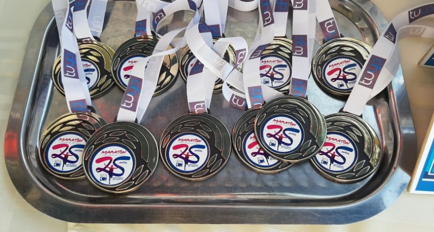 PREMIACIÓN Y FESTEJOS DE LA MARATÓN EN EL PREDIO CARLOS GARDEL