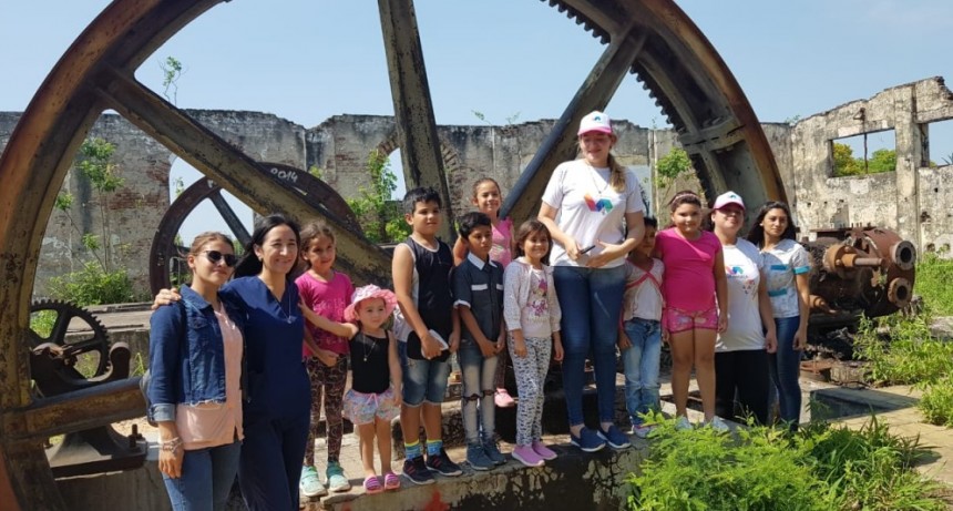 EL MUNICIPIO REALIZÓ UN RECORRIDO TURÍSTICO PARA NIÑOS DEL CIFF N° 3