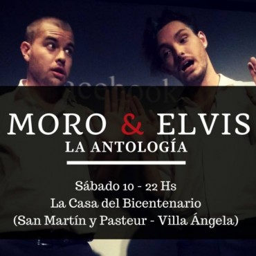 SHOW HUMORÍSTICO “MORO Y ELVIS” PROMETE SORPRENDER EN VILLA ÁNGELA