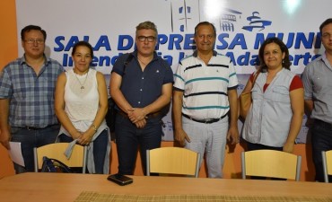 EL MUNICIPIO COORDINA TRABAJOS EN CONJUNTO CON EL INSTITUTO PROVINCIAL DE DESARROLLO URBANO Y VIVIENDA