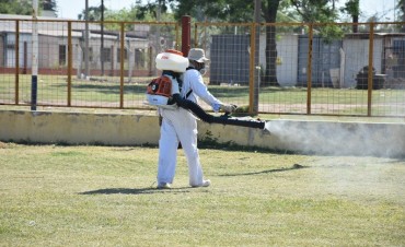 SERVICIOS PÚBLICOS REALIZA FUMIGACIONES PARA PREVENIR LA ENFERMEDAD DEL DENGUE  