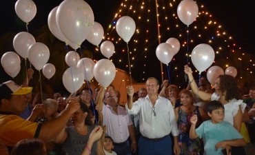 SUELTA DE GLOBOS CON MENSAJES DE GRATITUD Y ESPERANZA PARA VILLA ÁNGELA