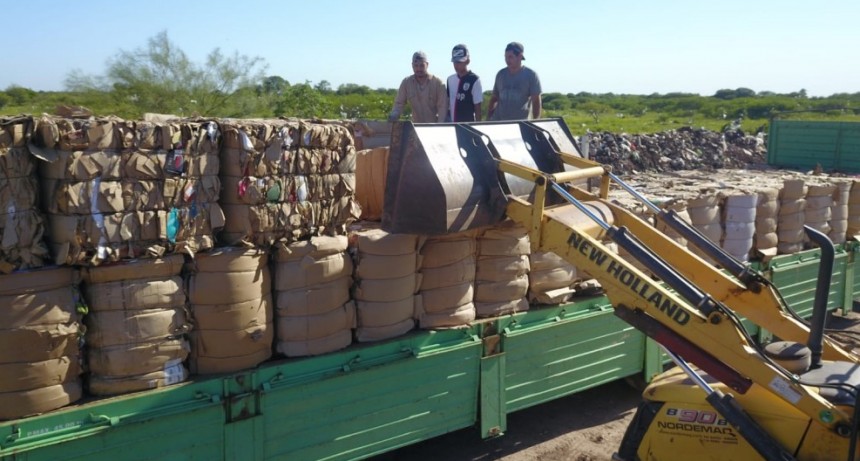 ÚLTIMA VENTA DE MATERIAL RECICLADO DESDE LA PLANTA GIRSU